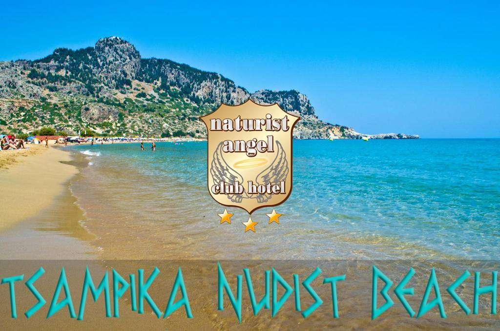 Naturist Angel Nudist Club Hotel - Adults Only Paradisi (Rhodes) Exterior foto